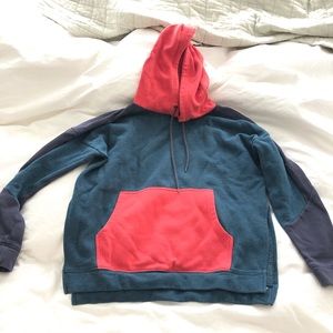 MADEWELL color block hoodie